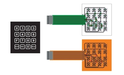 Quando usar circuitos de PET e FPC em um design de interruptor de membrana