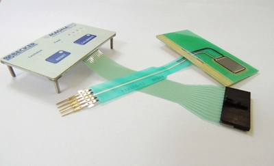 Painéis de suporte do interruptor de membrana