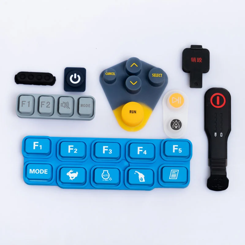Teclado de borracha de silicone