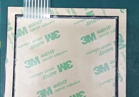 Design e aplicação do interruptor de membrana transparente